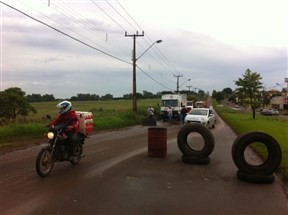 Começa a greve dos caminhoneiros